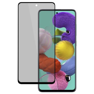 Kính cường lực Samsung A51 nhám Chống vân tay/ Chống nhìn trộm/ Full màn hình/ Không viền màu/ Ốp chống sốc