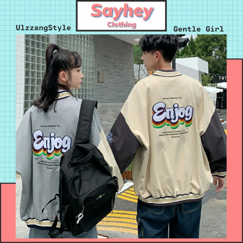 Áo khoác BOMBER Nam Nữ Ulzzang Unisex Form Rộng Nhiều Mẫu Siêu Hot - Sayhey Clothing