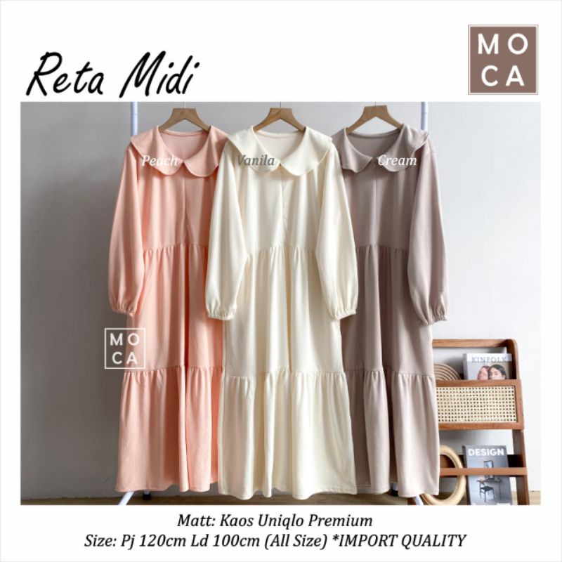 UNIQLO Moca Đầm Thun Dệt Kim Kiểu Dáng Trẻ Trung Năng Động Cho Nữ