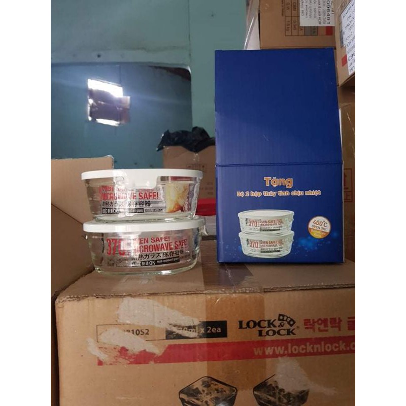 bộ 2 thố lock & lock 370ml