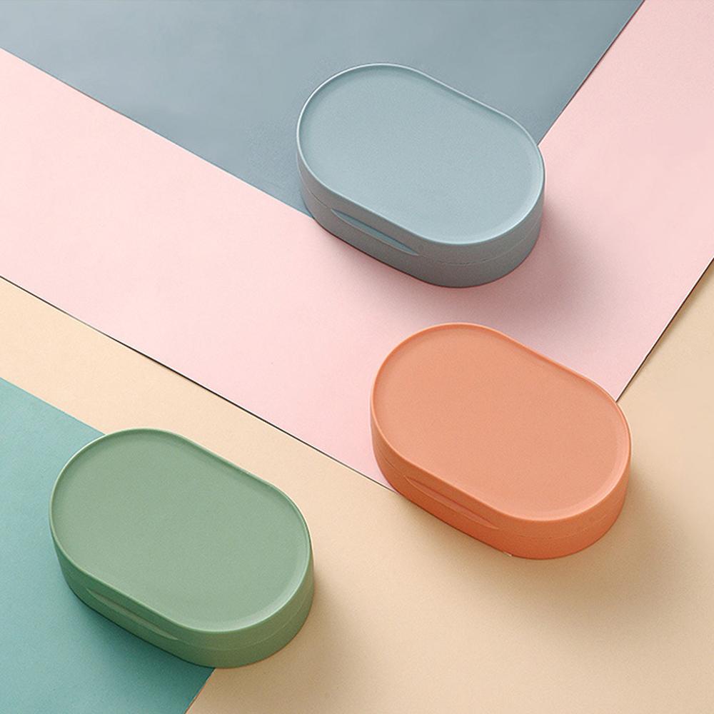 Hộp Đựng Xà Phòng DAPHS Chống Thấm Nước Có Nắp Đậy Tiện Dụng Ốp