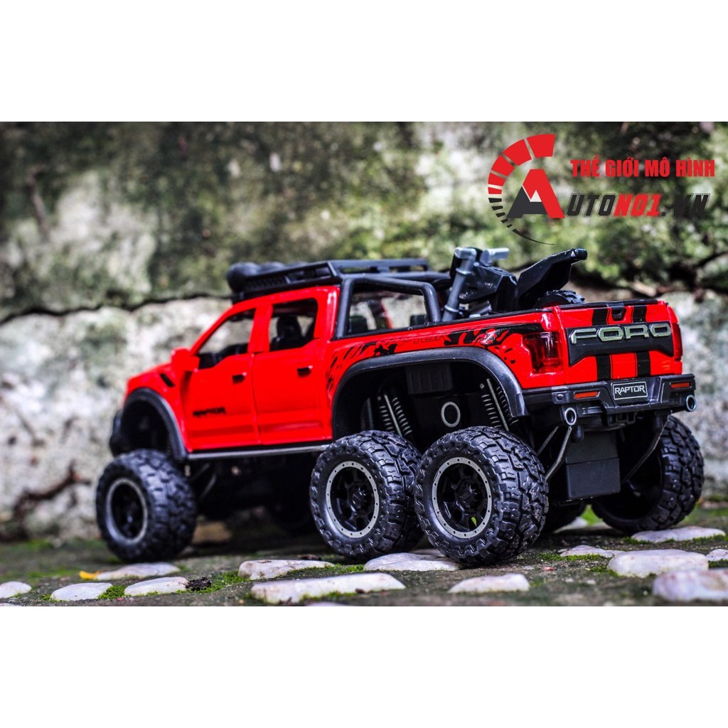 MÔ HÌNH XE FORD BEAST RAPTOR F150 OFFROAD 1:32 CHE ZHI