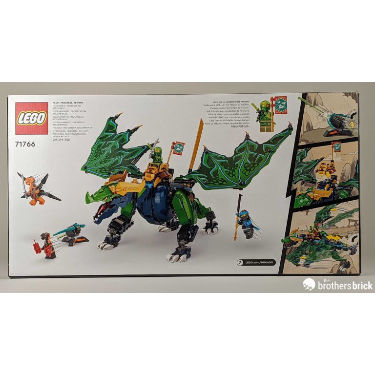 71766 Đồ chơi lắp ráp Iego Ninjago Core Lloyd's Legendary Dragon - Con rồng huyền thoại của Lloyd