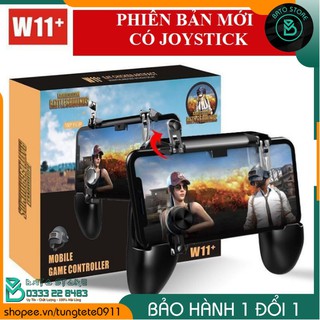 Tay Cầm Game W11 Có Nút Bắn + Joystick Cho Điện Thoại Chơi Pubg, Ros, Free Fire Controller - Tay cầm chơi game