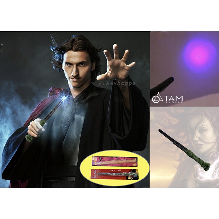 Cây đũa thần Harry Potter có đèn Led + nhạc điện tử D35cm TAN