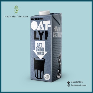 Healthier vietnam - sữa yến mạch oatly vị deluxe