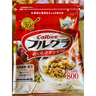 Ngũ cốc trái cây Calbee Nhật Bản