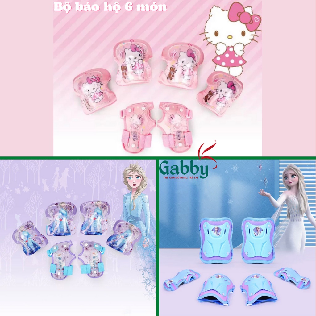 Đồ bảo hộ thể thao Disney cho bé nhiều mẫu (bảo vệ khuỷu tay, đầu gối, eo)