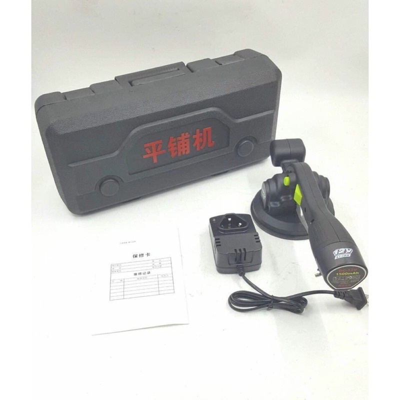 Máy Ốp Lát Gạch Dùng Pin TOFTE 2 Chức Năng-Đầm Rung Hút Gạch 6 Cấp Độ