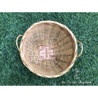 Giỏ tre bồ tre trang trí cắm hoa giỏ decor mini
