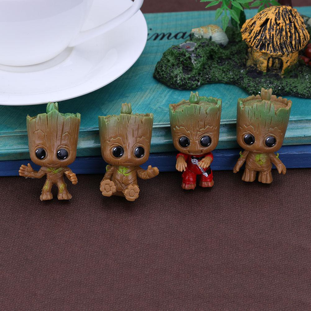 Set 4 mô hình nhân vật người đàn ông trang trí