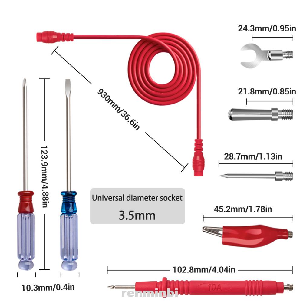 Bộ Kẹp Cá Sấu Đa Năng 10a 1000v | BigBuy360 - bigbuy360.vn