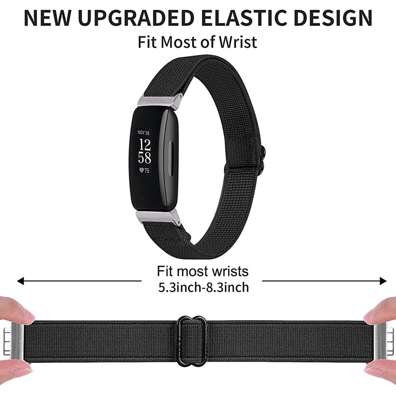 Dây Đeo Mềm Co Giãn Thay Thế Cho Đồng Hồ Thông Minh fitbit inspire 2 / inspire hr