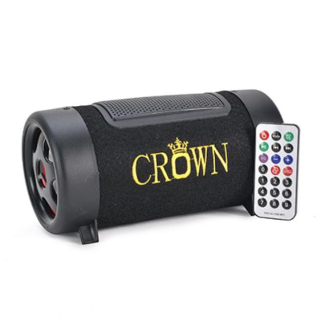 LOA THẺ NHỚ /USB CROWN DÙNG NGUỒN ĐIỆN 12V- 4 ĐẾ