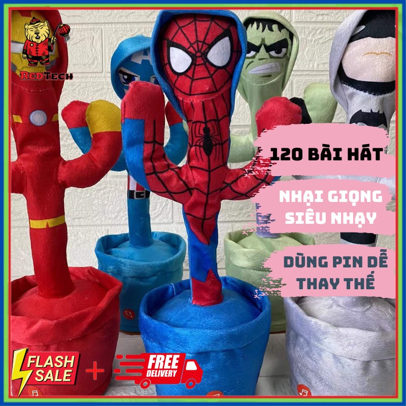 Cây Xương Rồng Nhảy Múa 120 Bài Hát Vui Nhộn, Biết Nhại Giọng, Cây Xương Rồng Biết Nói RedTech