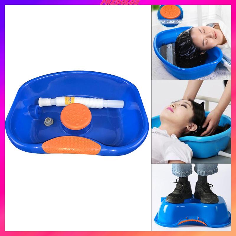 [Predolo2] Chậu Gội Đầu Có Ống Nước Tiêu Chuẩn