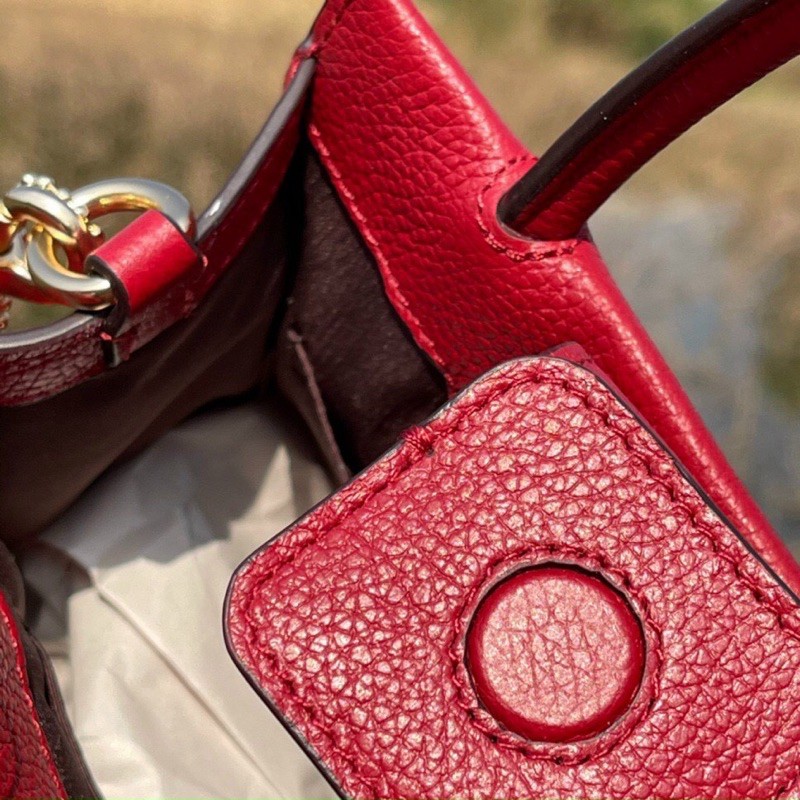 ⚡️⚡️Túi xácg xuất dư - Da bò - Sẵn Đỏ + Đen ⚡️⚡️