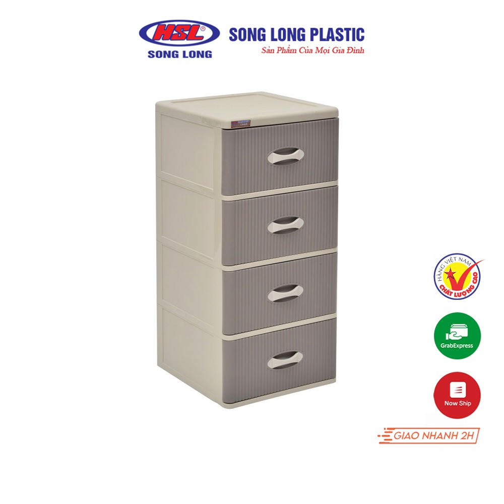 Tủ Bé Sọc 4 Tầng Song Long Plastic T333