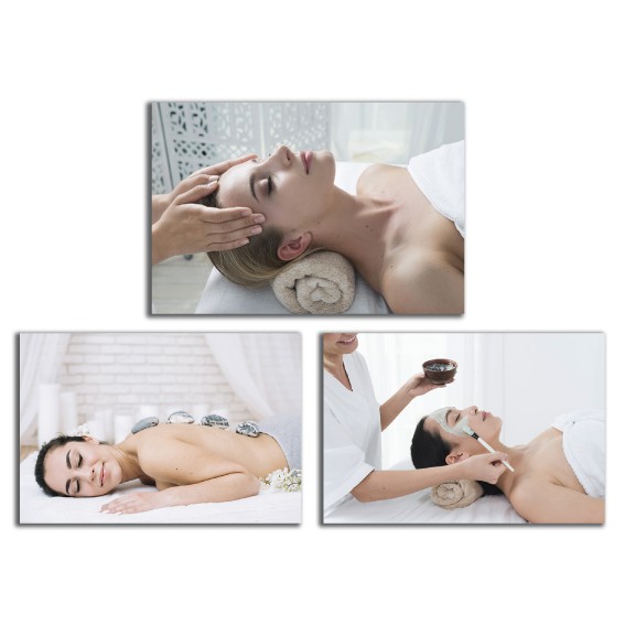 Tranh spa đẹp trang trí tiệm nối mi, phun mày, nail, thẩm mỹ viện