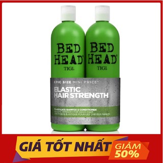 [ TIGI ]DẦU GỘI TIGI XANH DẠ QUANG - TIGI BEAD HEAD ELASTICATE 750ML