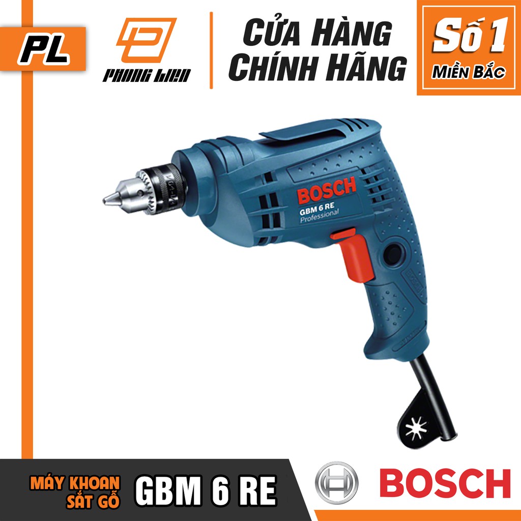Máy Khoan Bắt Vít Bosch GBM 6 RE  - Hàng Chính Hãng