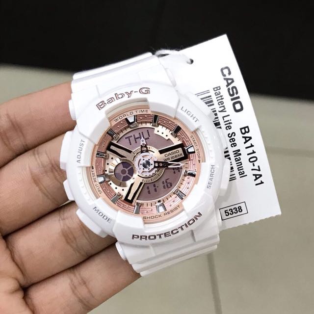 Đồng hồ thể thao nữ Baby-G BA-110-7A1 Full phụ kiện
