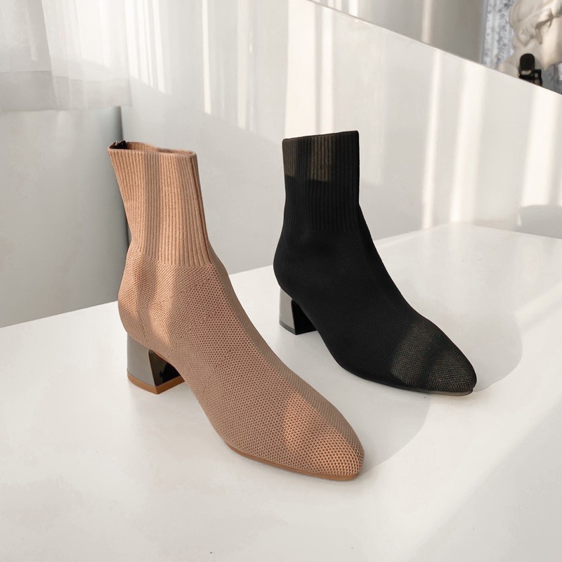 Wooly Boots 5P - Boots len cổ thấp