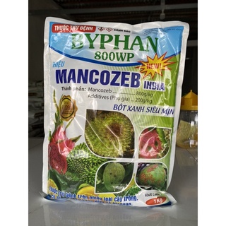Thuốc trừ bệnh mancozeb xanh india byphan 800wp