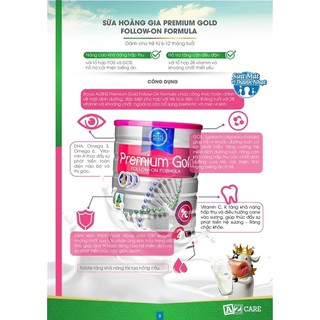 SỮA HOÀNG GIA ÚC PREMIUM GOLD 2 LOẠI 900G