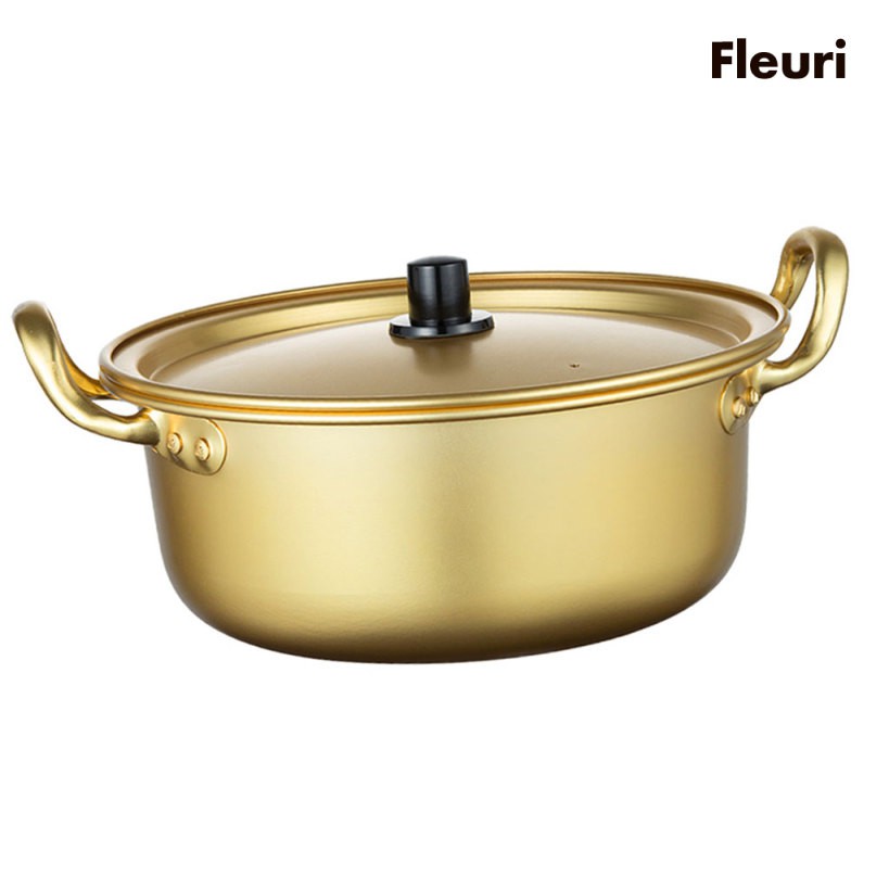 Nồi Nấu Lẩu Bằng Hợp Kim Nhôm Kiểu Hàn Quốc