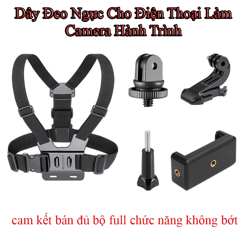 Dây Đeo Ngực Cho Điện Thoại Làm Camera Hành Trình Độc Đáo