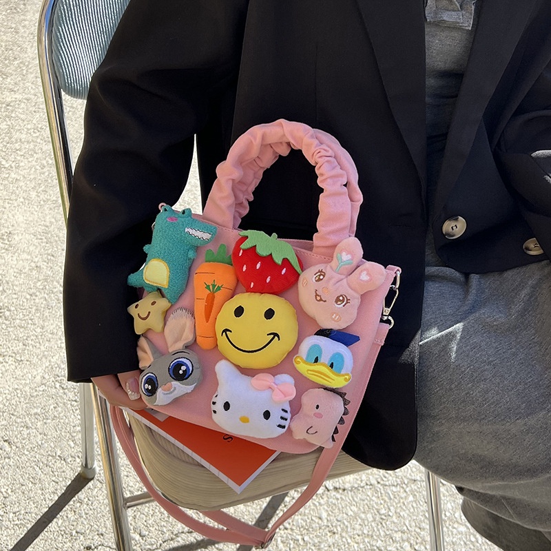 Túi đeo vai IELGY kiểu dáng hoạt hình dễ thương thời trang cho nữ