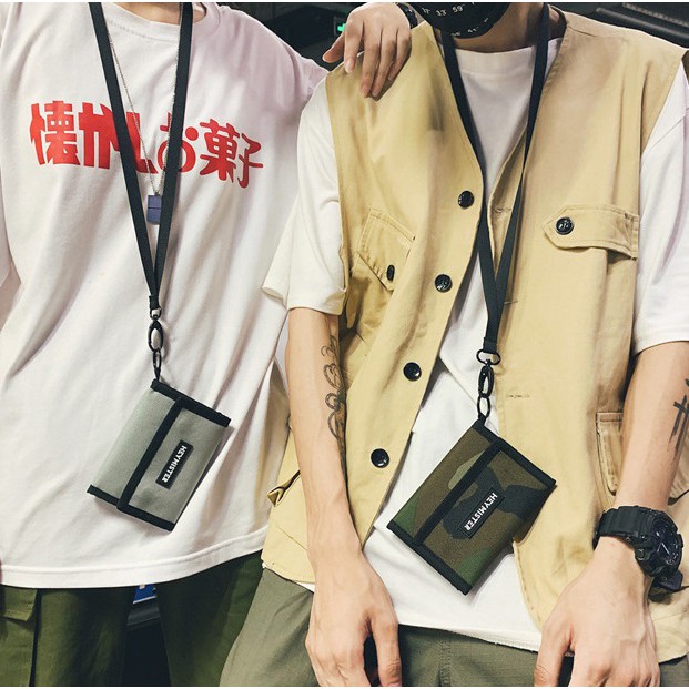 HeyMister - Ví thời trang vải Canvas chống nước cao cấp HM14 | BigBuy360 - bigbuy360.vn