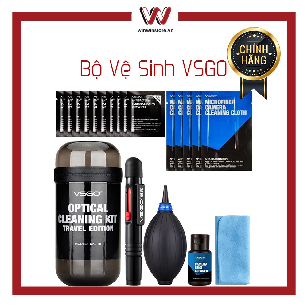 Bộ vệ sinh VSGO Travel Edition - Hàng Nhập Khẩu