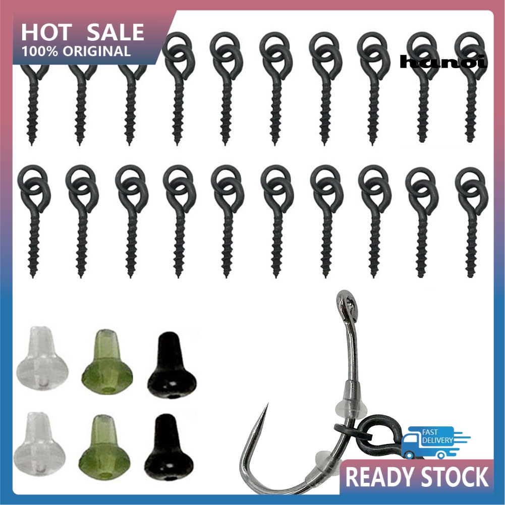 Set 20 Vòng Chặn Mồi Câu Cá Kèm 20 Phụ Kiện