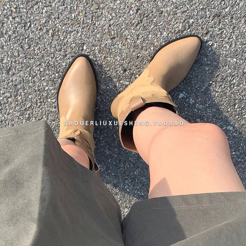 Boot lửng vintage hàng cao cấp xịn