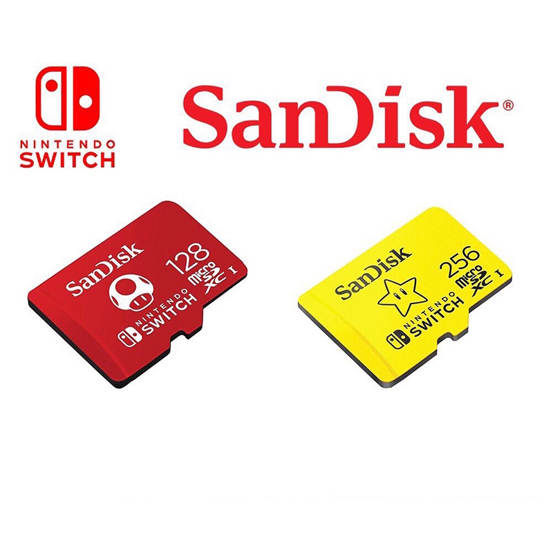 Thẻ Nhớ sandisk microsd 512gb Cho Máy Chơi Game nintendo switch