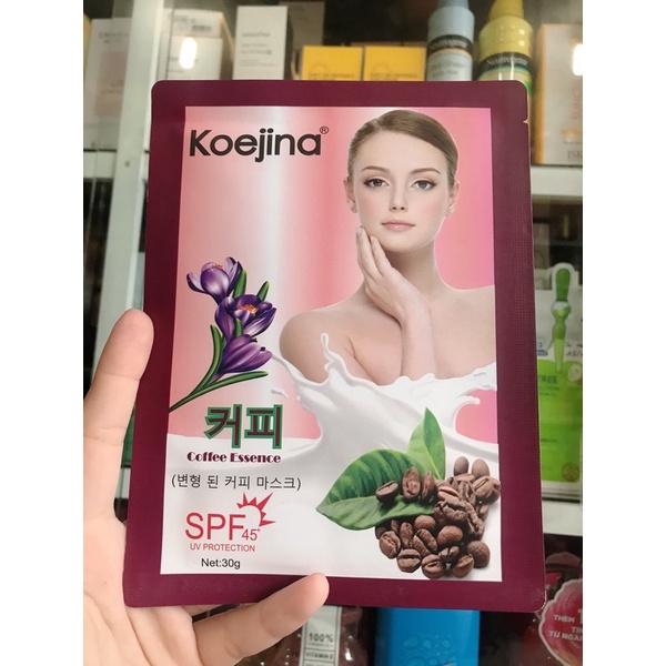 Ủ Trắng Mặt Và Cổ Koejina Hàn Quốc Trắng Liền Sau Lần Đầu Sử Dụng