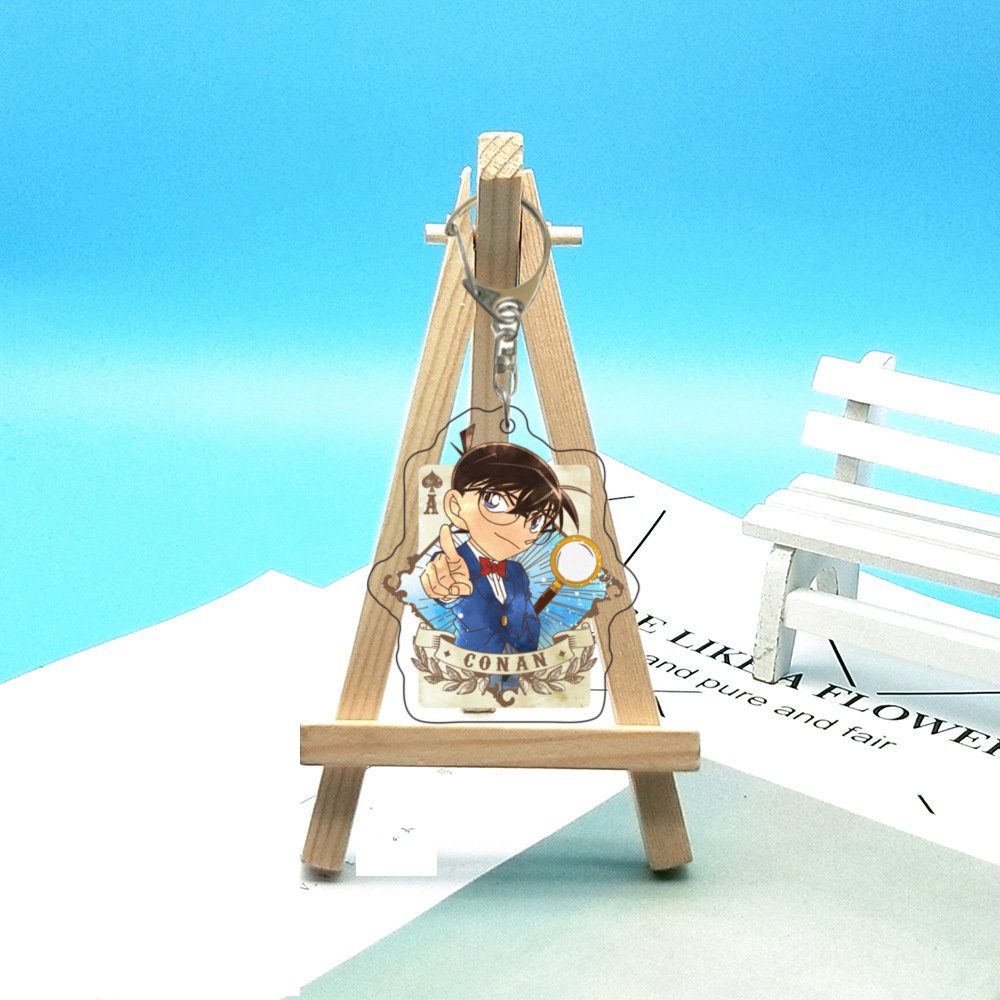 Móc khóa THÁM TỬ LỪNG DANH CONAN Detective Conan ver CARD anime chibi dễ thương xinh xắn
