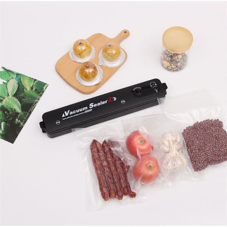 Máy hút chân không thực phẩm cầm tay Vacuum Sealer - Tặng 10 túi hút chân không