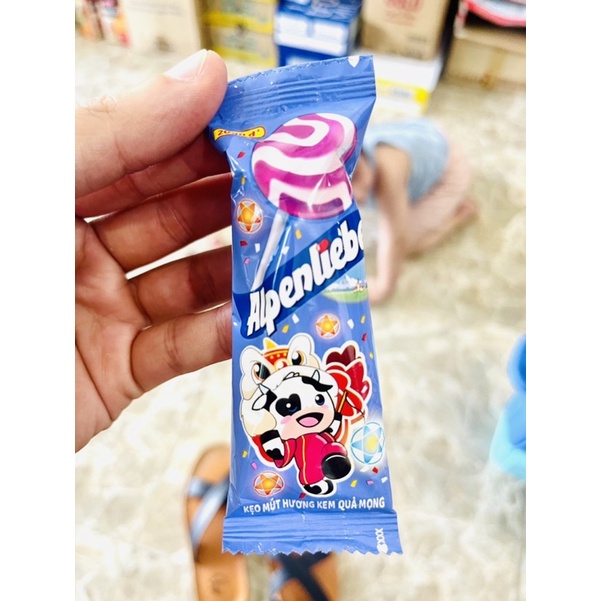 Kẹo mút Alpenliebe Ice Cream 2 vị mới [ Siêu Ngon ]