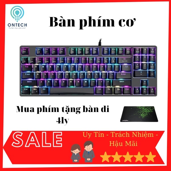 Bàn phím có dây cơ G-Net K89 RGB 89key Usb | BigBuy360 - bigbuy360.vn