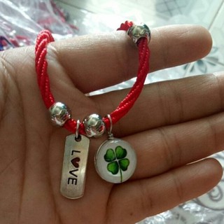 Sỉ 5 vòng tay cỏ 4 lá = 35k [ chuyên sỉ vòng tay ]