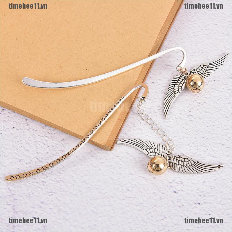 Thẻ Đánh Dấu Trang Sách Hình Harry Potter Màu Vàng