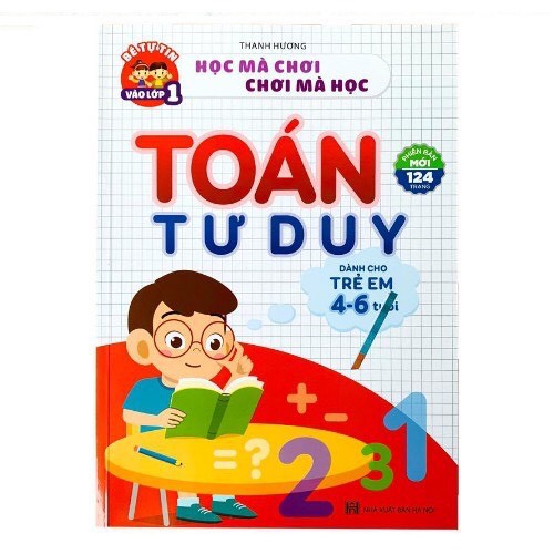 [Loại dày, màu đẹp] Giúp bé tư duy toán vừa chơi vừa học