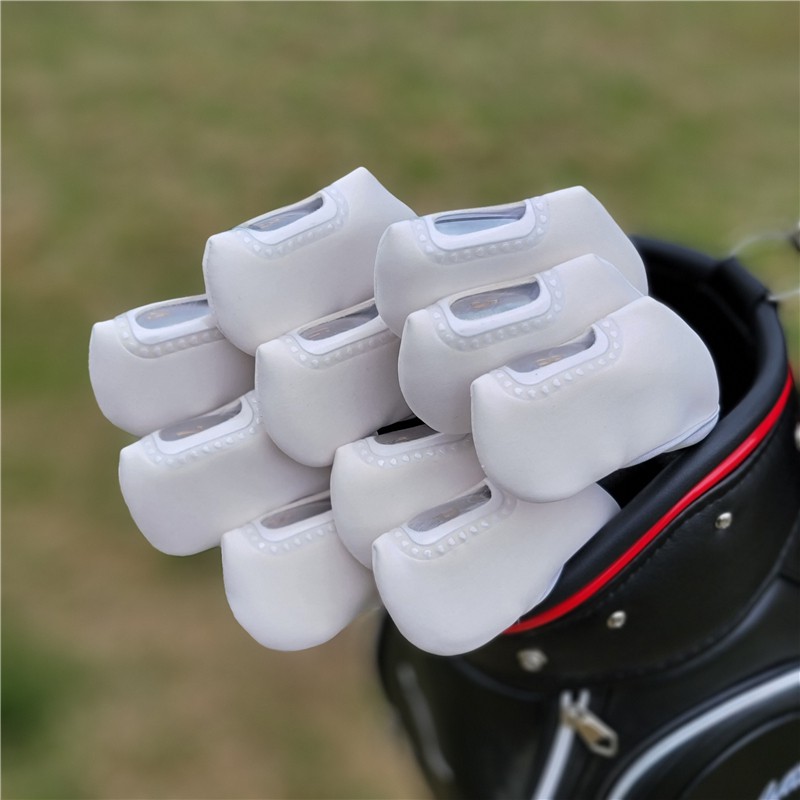 Ưu Đãi Đặc Biệt Vỏ Bọc Đầu Gậy Đánh golf Bằng Sắt Màu Đen Thông Dụng Bảo Vệ Đầu Bóng / Nắp Đậy Câu Lạc Bộ Gỗ
