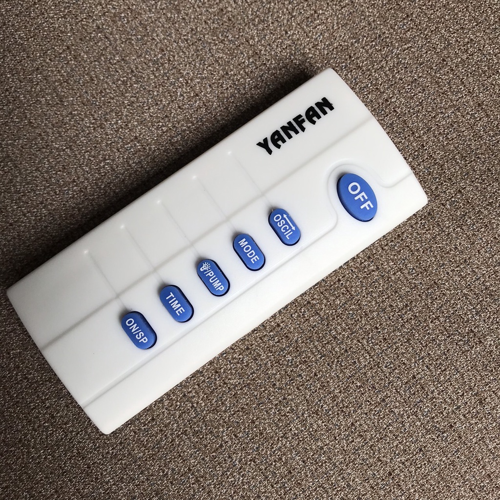remote điều khiển quạt YANFAN hàng zin , tặng kèm pin