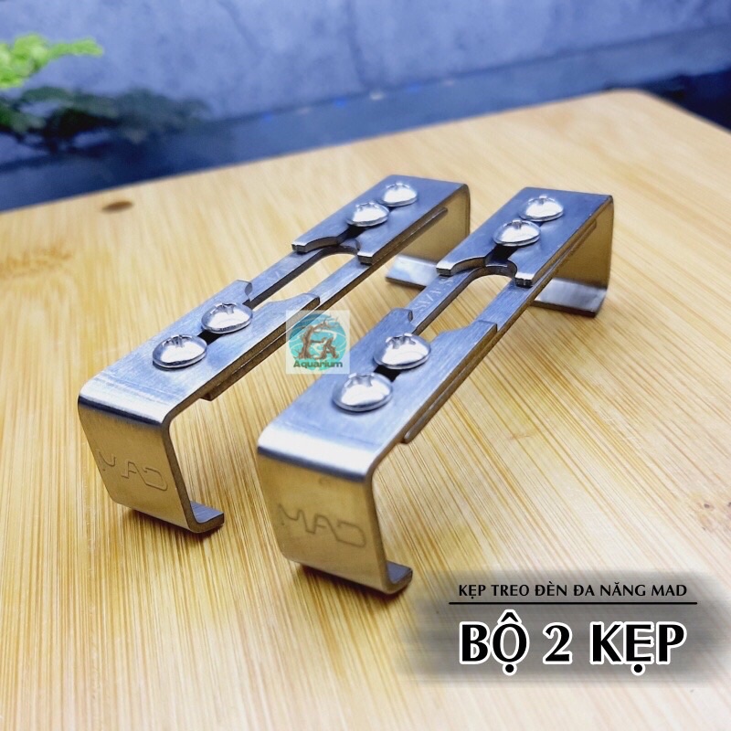 Kít treo đèn đa năng inox, acrylic hồ cá, hồ thuỷ sinh