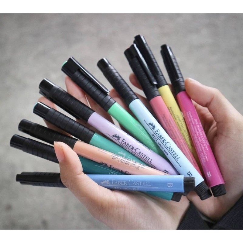 Bút Cọ Hạng Họa Sĩ India Ink Pitt Artist Brush Faber-Castell