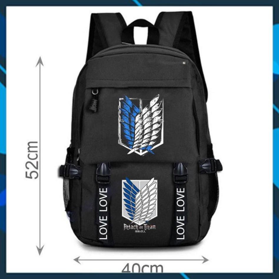 SIÊU HÓT - Mẫu balo in hình Đôi Cánh Tự Do - Attack on Titan độc đẹp giá rẻ -Limited! / bán chạy nhất